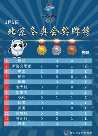 冬奥会金牌榜中国排第几（冬奥会我国金牌）